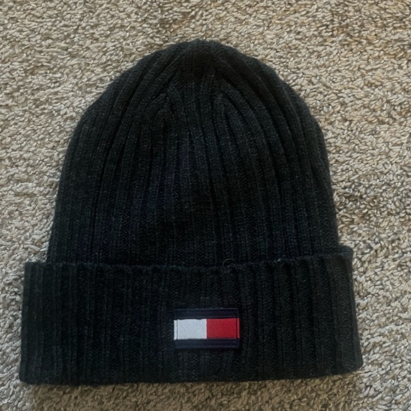 Tommy Hilfiger Other - Tommy Hilfiger Charcoal Knit Hat